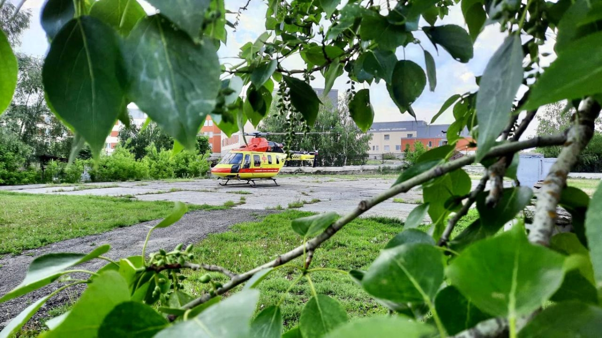 В Пензенской области вертолетом санвиации за день доставлено в Пензу сразу два пациента health.pnzreg.ru