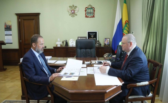 Мельниченко доложил Комарову о развитии Пензенской области