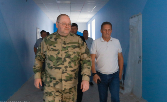 Олег Мельниченко находится в рабочей командировке на подшефных территориях