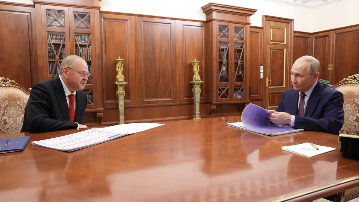 Мельниченко доложил Президенту результаты социально-экономического развития региона из личного архива О.Мельниченко